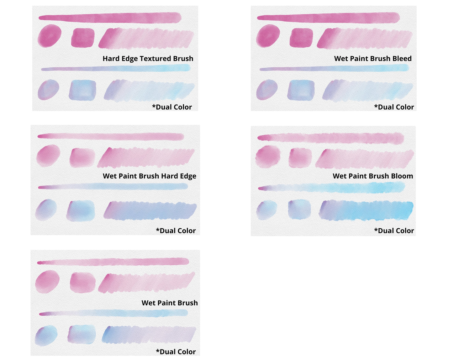 Procreate Watercolor Kit