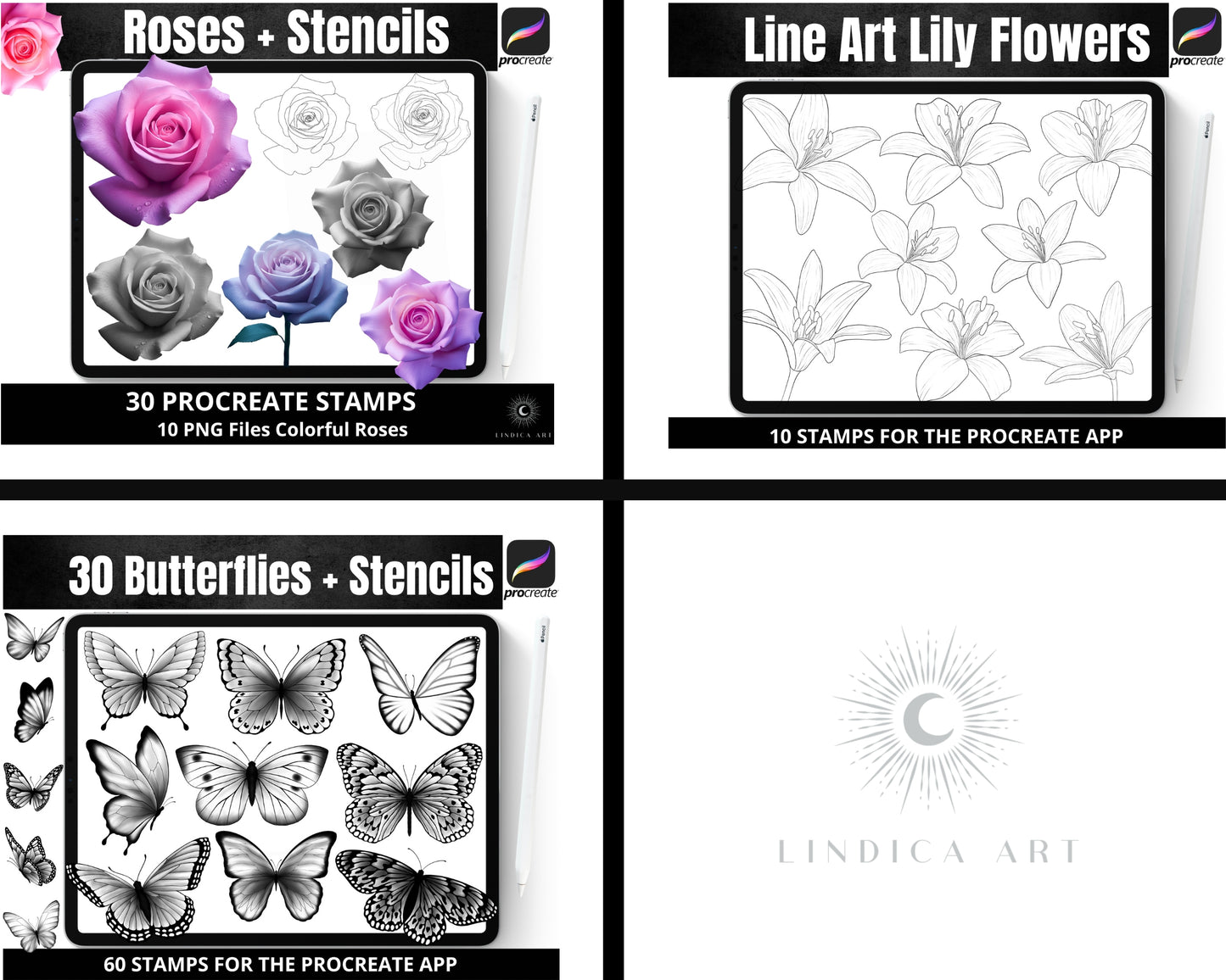 Procreate Tattoo Bundle Brushes & Stamps