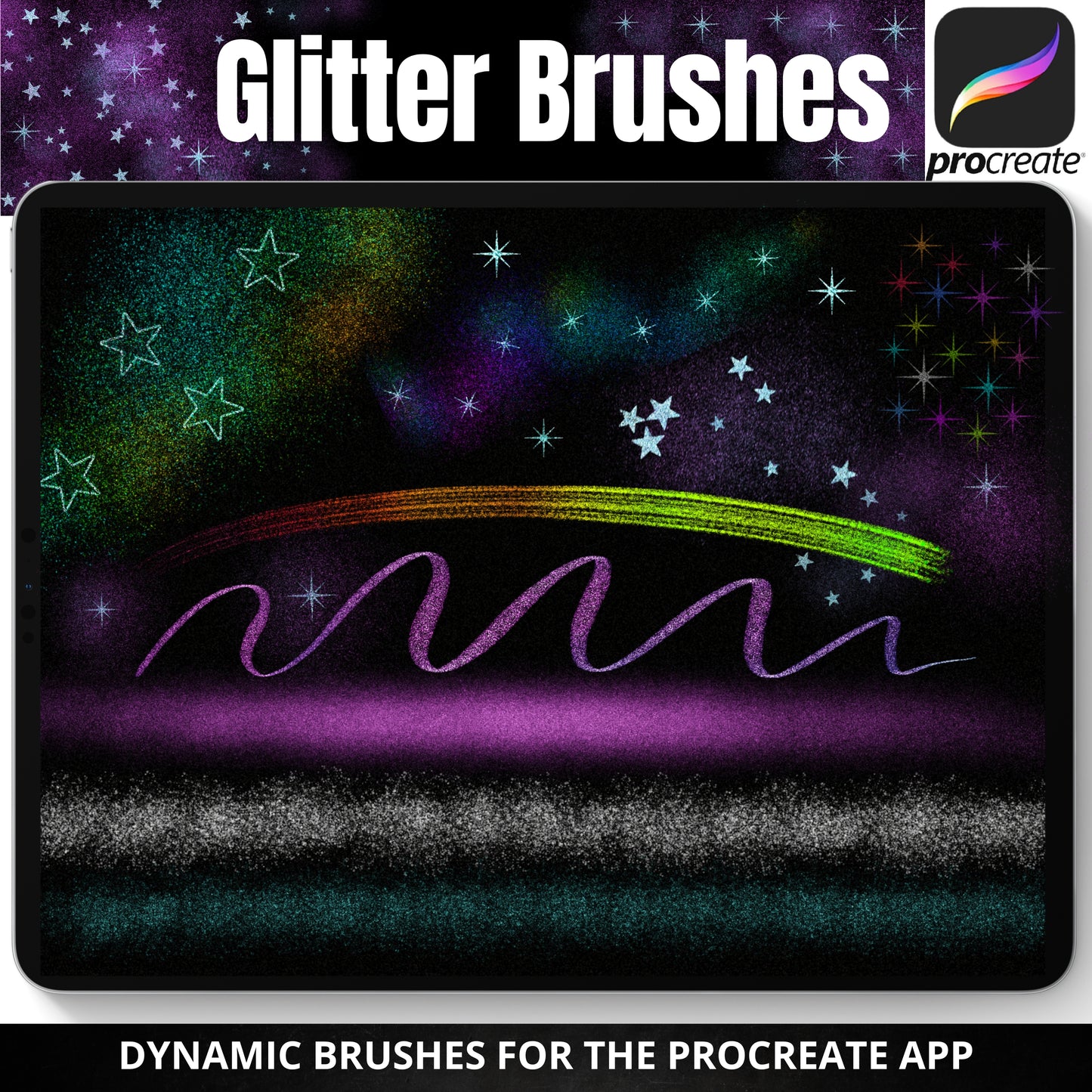 Procreate Glitter Brushes