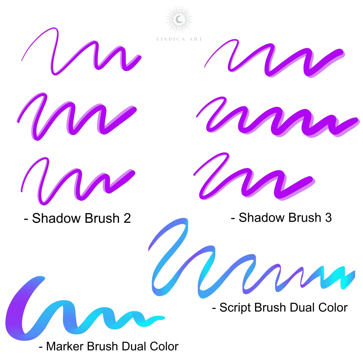 Procreate Lettering Brush Pack
