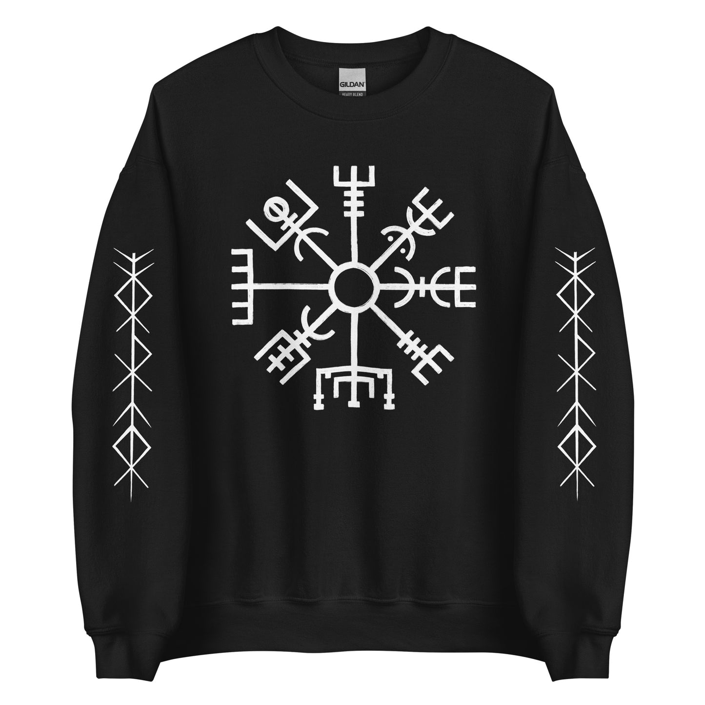 Sweatshirt Unisex - Vegvisir Runor