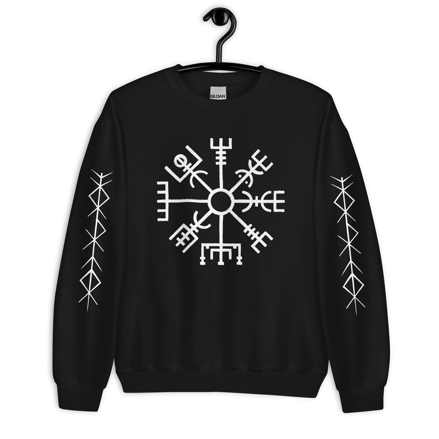 Sweatshirt Unisex - Vegvisir Runor