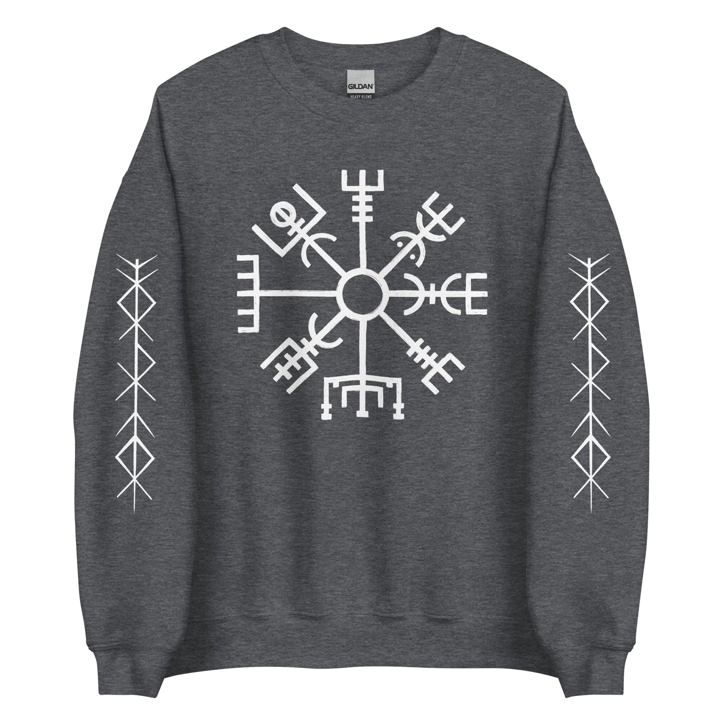 Sweatshirt Unisex - Vegvisir Runor