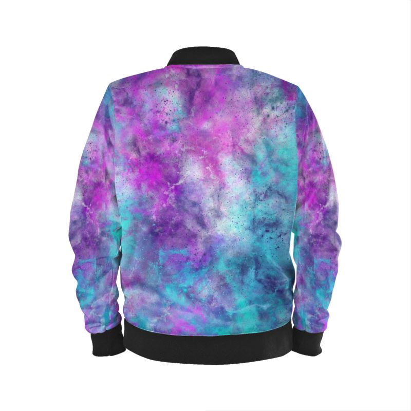 Mens Bomber Jacket - Colorful Abstract