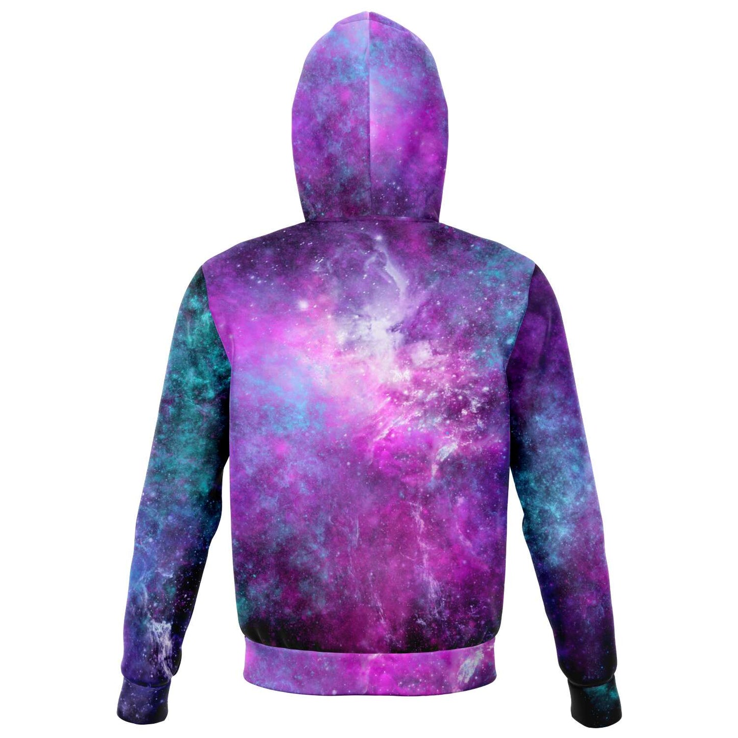 Hoodie med dragkedja - Abstract Space