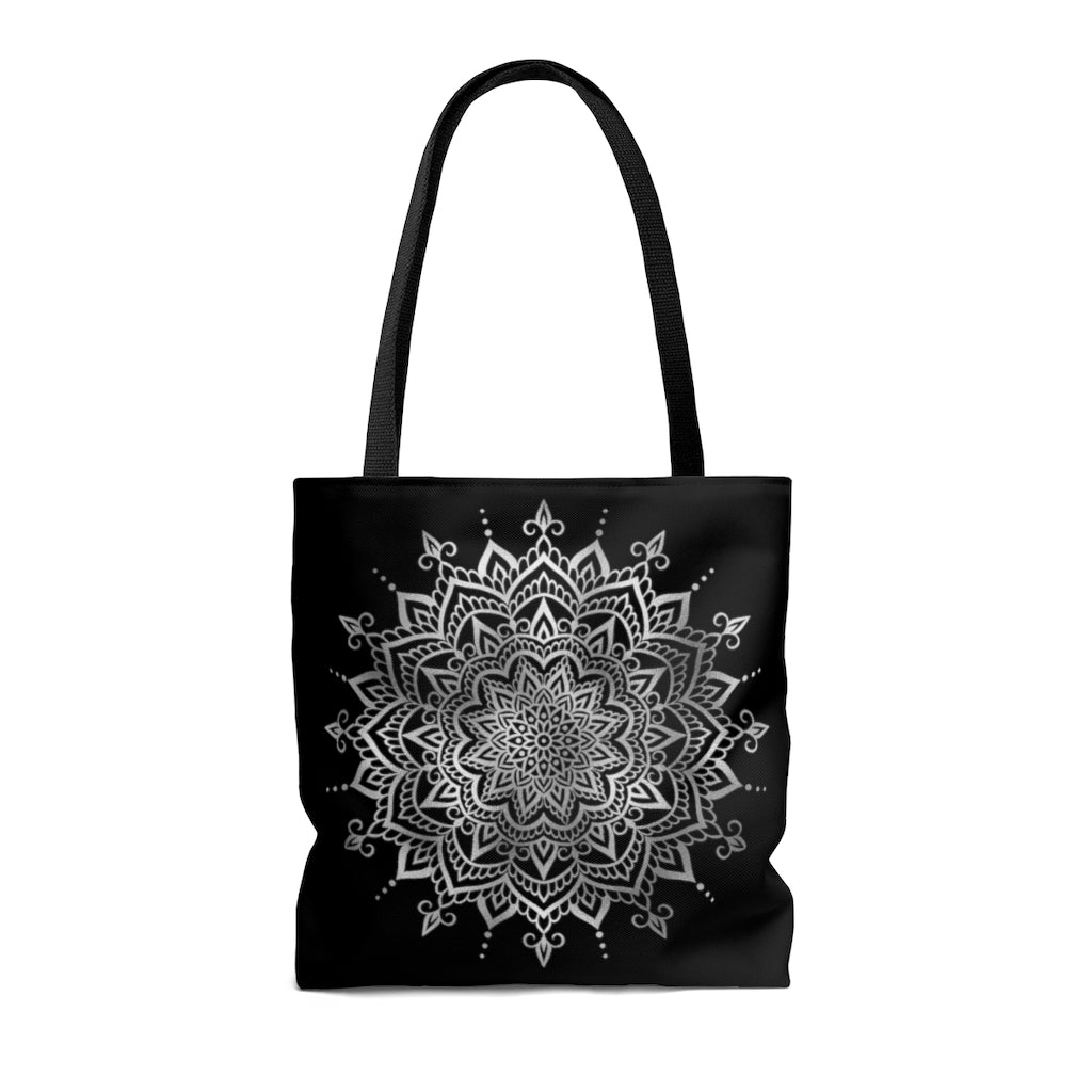 Tote Väska - Mandala Silver