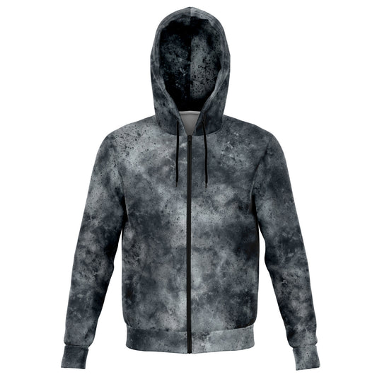 Hoodie black gray, abstract art