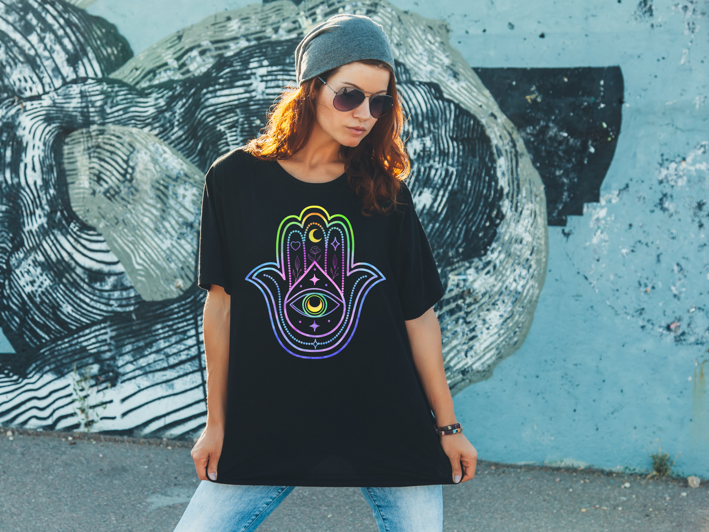 T-Shirt Hamsa Hand