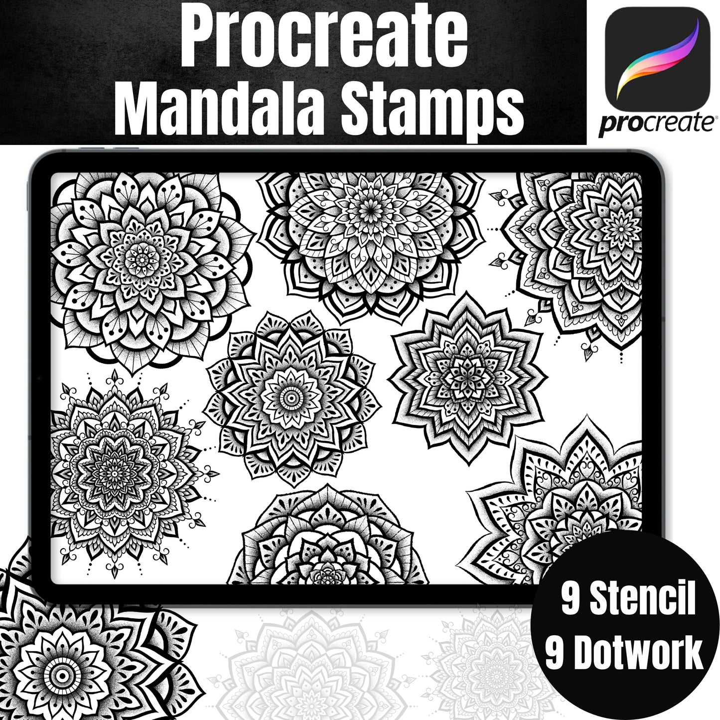 Procreate Mandala Stamps