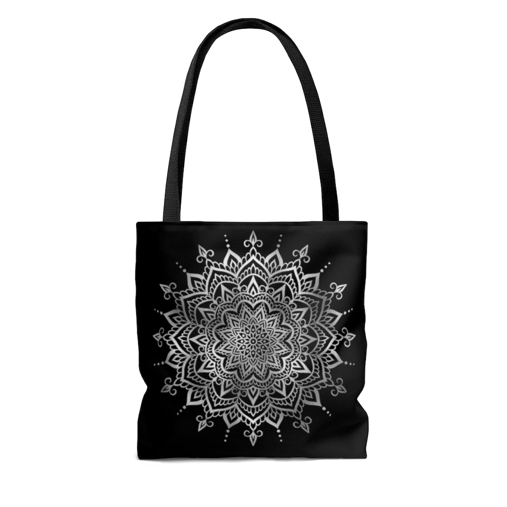 Tote Väska - Mandala Silver