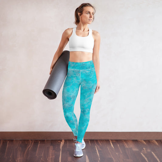 Yoga Leggings - Turkos