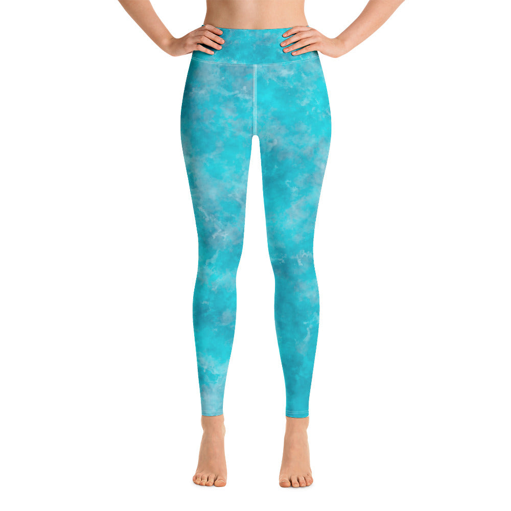 Yoga Leggings - Turkos