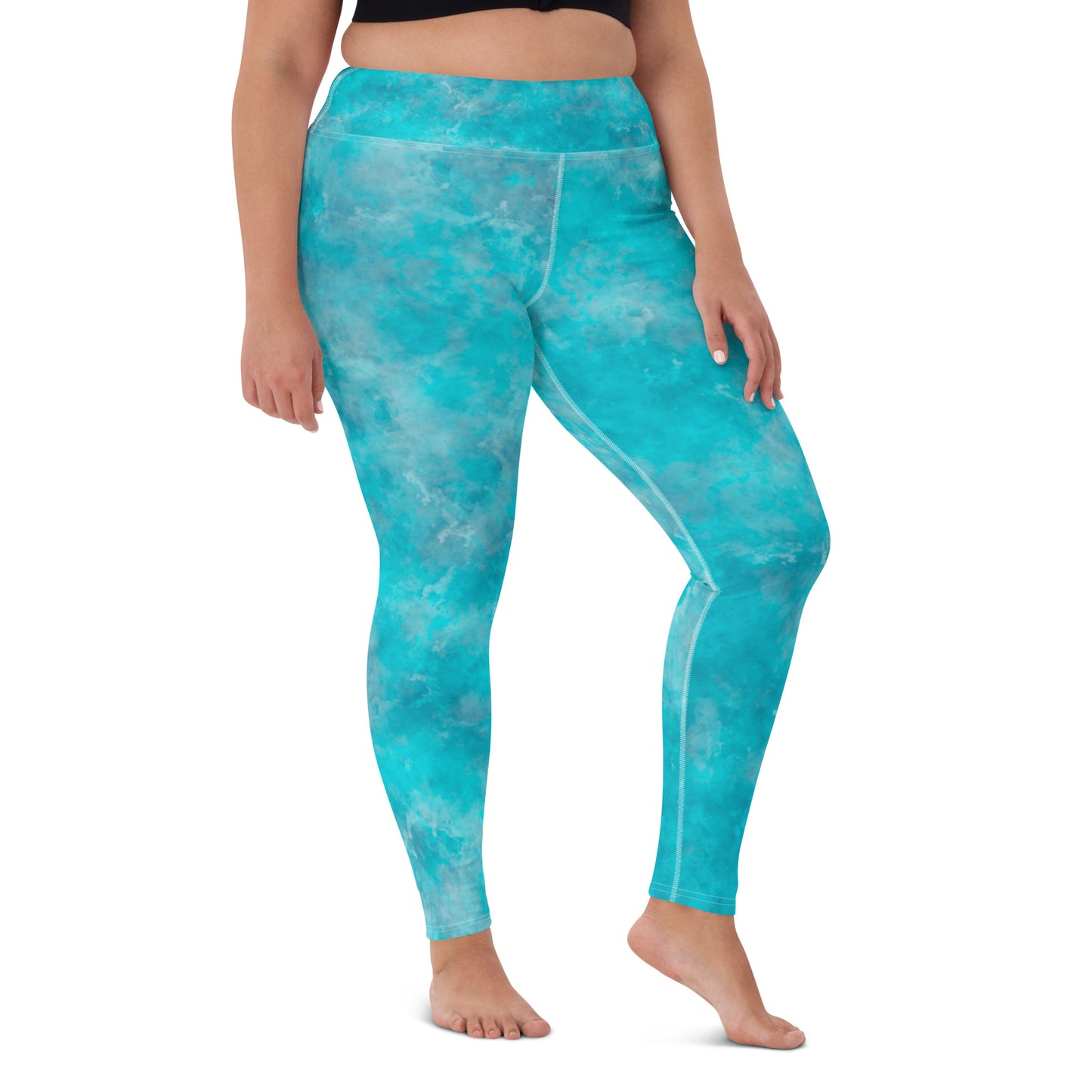 Yoga Leggings - Turkos