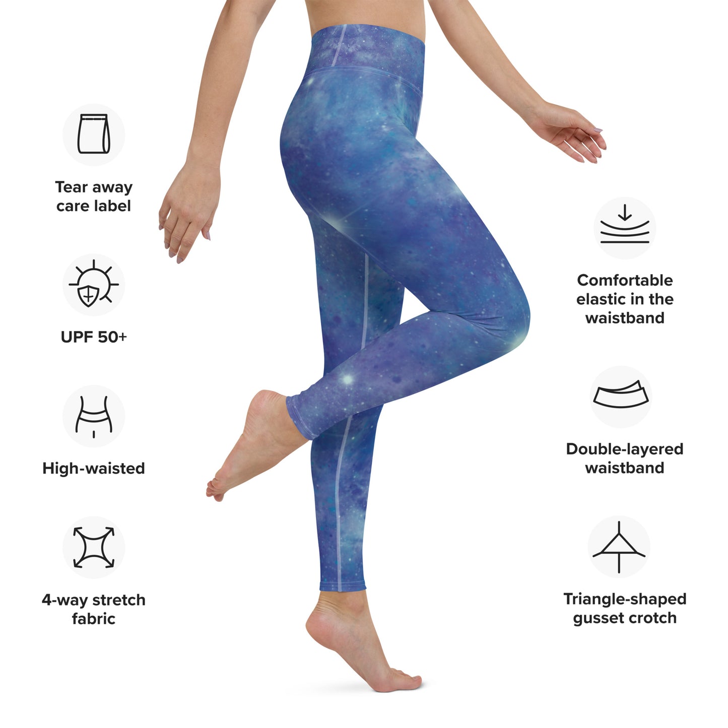 Yoga Leggings - Hög midja