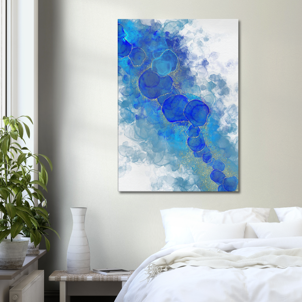 Canvas ”Abstract Ocean Vibe”