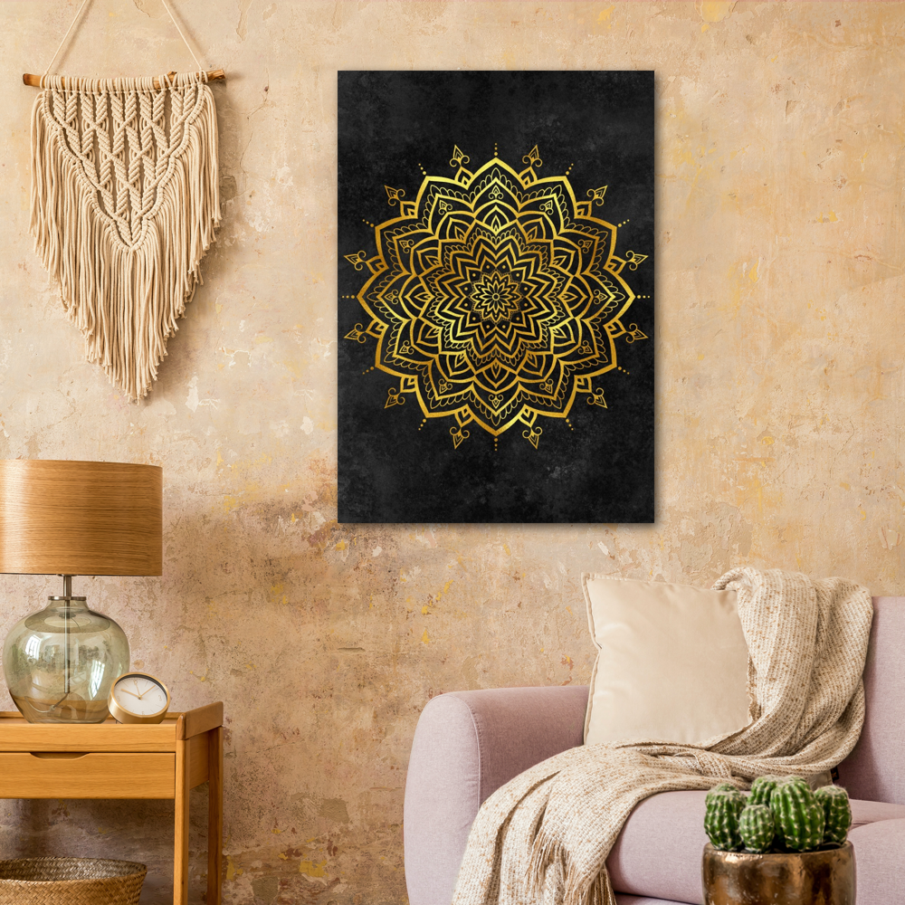 Poster - Gold Mandala