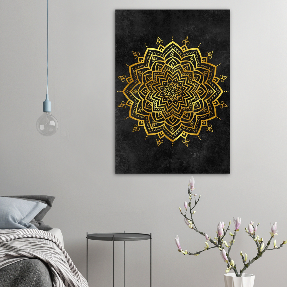 Poster - Gold Mandala