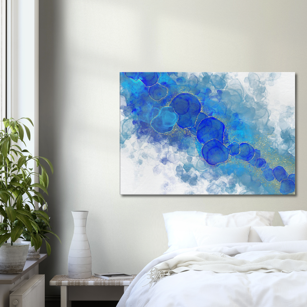 Canvas ”Abstract Ocean Vibe”