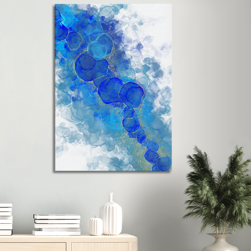 Canvas ”Abstract Ocean Vibe”