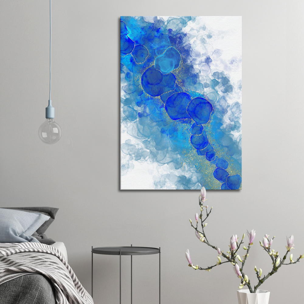 Canvas ”Abstract Ocean Vibe”