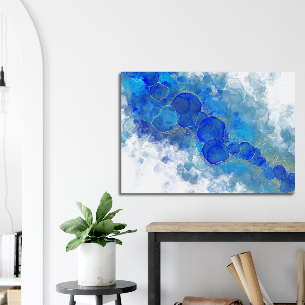 Canvas ”Abstract Ocean Vibe”