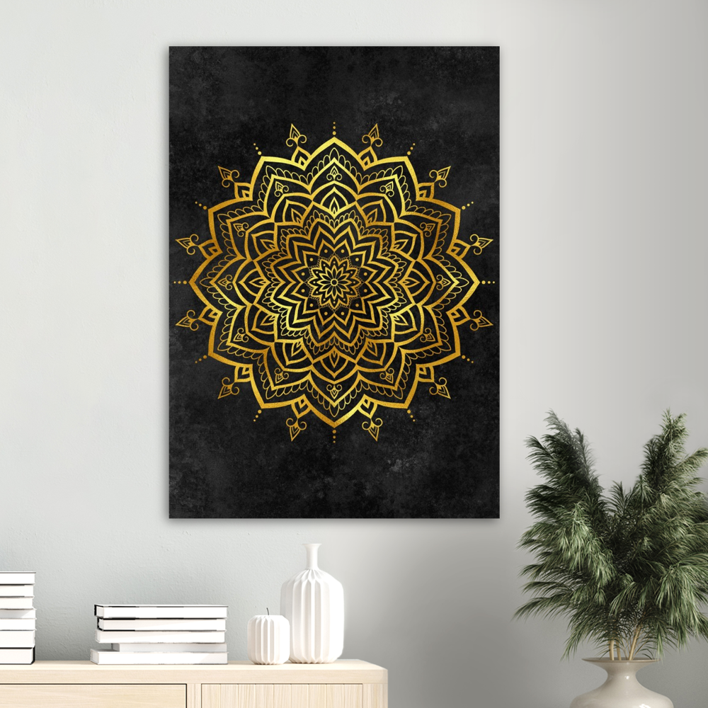 Poster - Gold Mandala