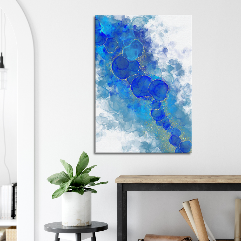 Canvas ”Abstract Ocean Vibe”