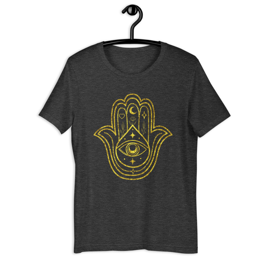 T-Shirt Hamsa Hand Guld